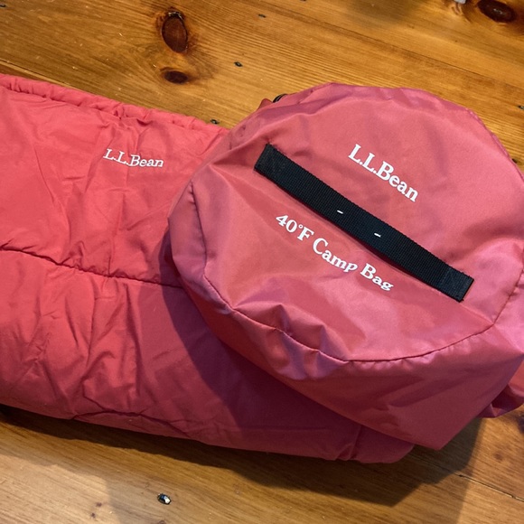 L.L. Bean Bedding Ll Bean Kids 4f Camp Bag Sleeping With Stuff Sack